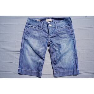 William Rast " Lisa " Stretch Denim Shorts Woman's Size 27